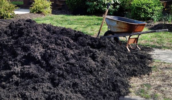 Black Mulch Delivery Service