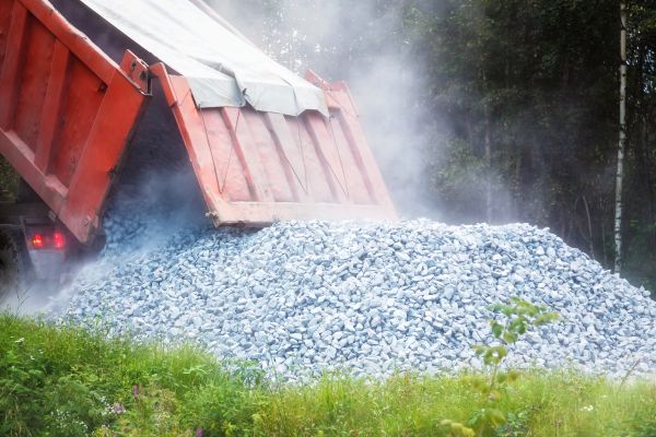 Limestone Gravel Delivery in Yonkers
